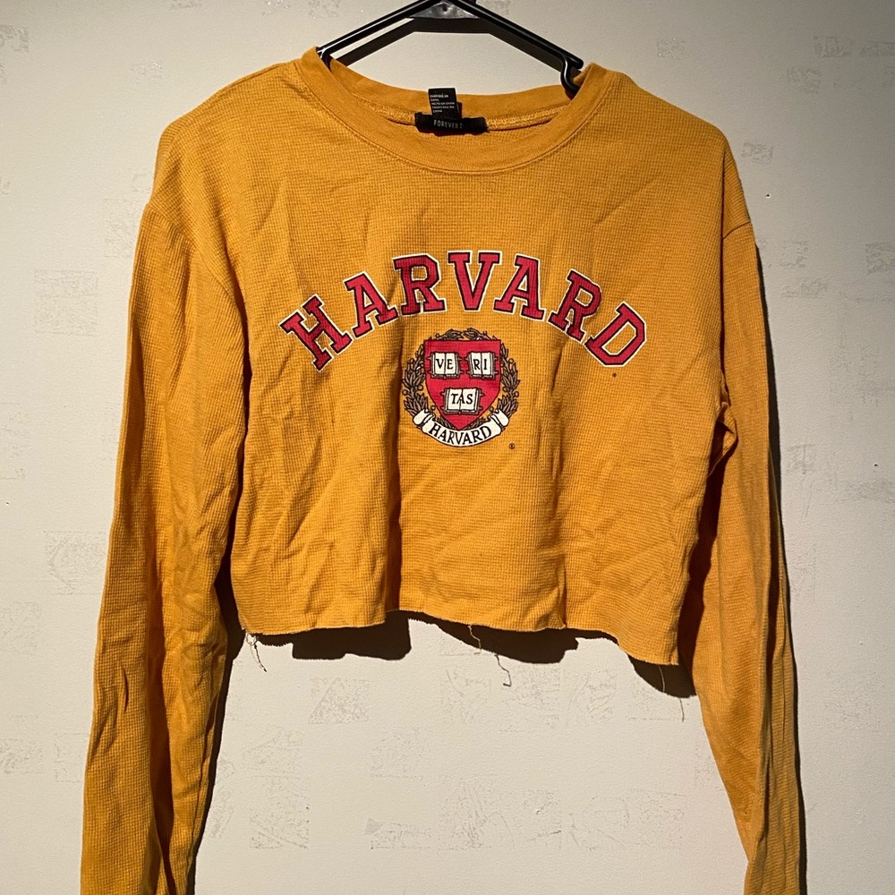 Harvard Crop Top from Forever 21